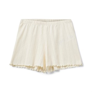 Sofie Schnoor Young - HaselSY Pointelle Shorts, Off White